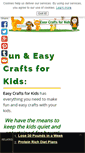 Mobile Screenshot of easy-crafts-for-kids.com